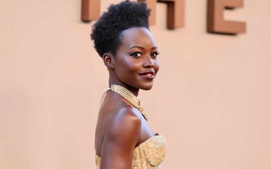Lupita Nyong’o Brings Sabyasachi to The Odyssey Red Carpet