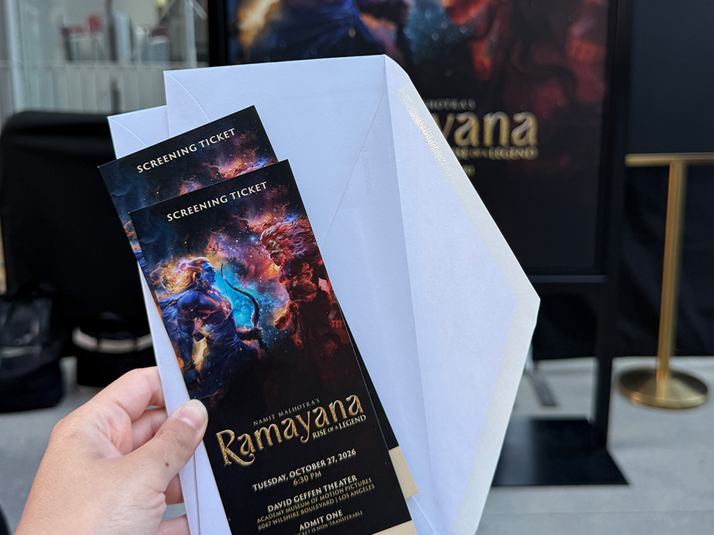ramayana movie premiere tickets ramayana movie premiere tickets